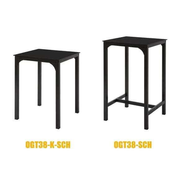 SoBuy Spisebord, barbord, moderne stil, OGT38-K-SCH
