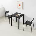 Miniatyrbillede 2 af 7: SoBuy Spisebord, barbord, moderne stil, OGT38-K-SCH