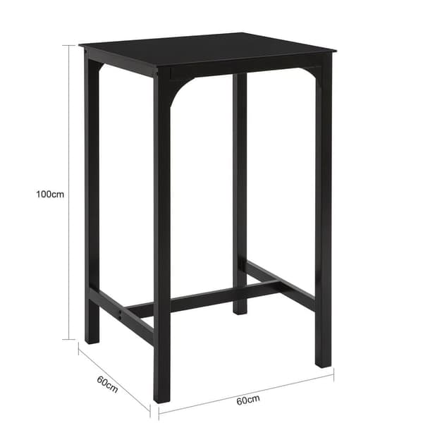 SoBuy Barbord, Datorbord, Matbord, Loungebord, Bord, OGT38-SCH