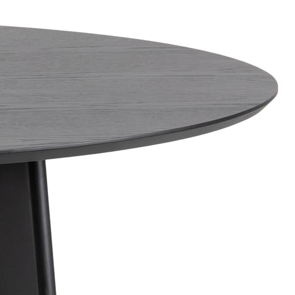 Roxby spisebord Ø140 cm, sort.