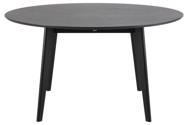 Roxby matbord Ø140 cm, svart.