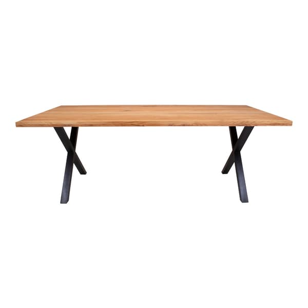 Moss spisebord 200x95 cm eg olieret, sort.