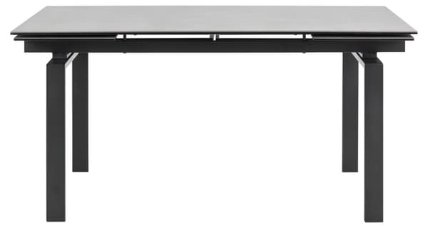 Hummar spisebord 160/240 cm inkl. 2 tillægsplader sort.