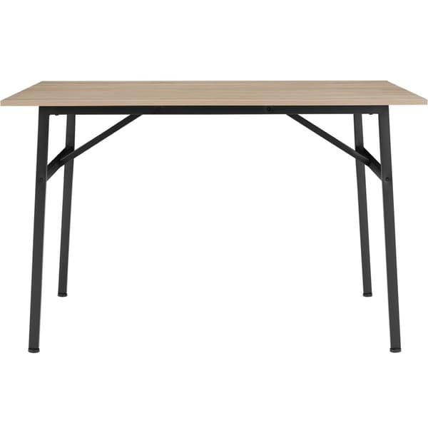 Spisebord Swansea 120x75x76cm - Industrielt lyst træ, egetræ Sonoma