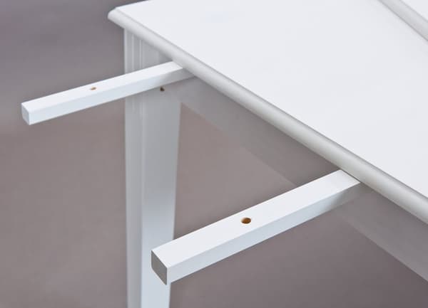 Wright spisebord tilleggsplate 1 stk. Hvit.
