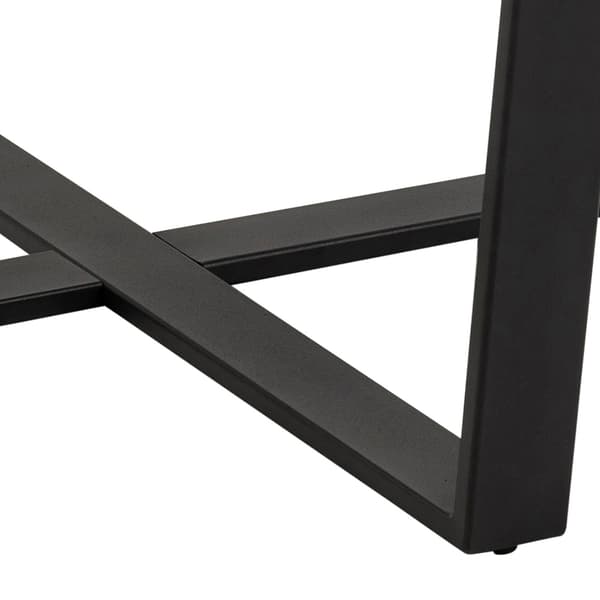 Amst spisebord marmor print svart.