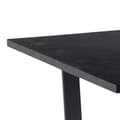 Miniatyrbilde 3 av 10: Amble spisebord 90x160cm svart marmor print.