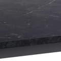 Miniatyrbilde 7 av 10: Amble spisebord 90x160cm svart marmor print.