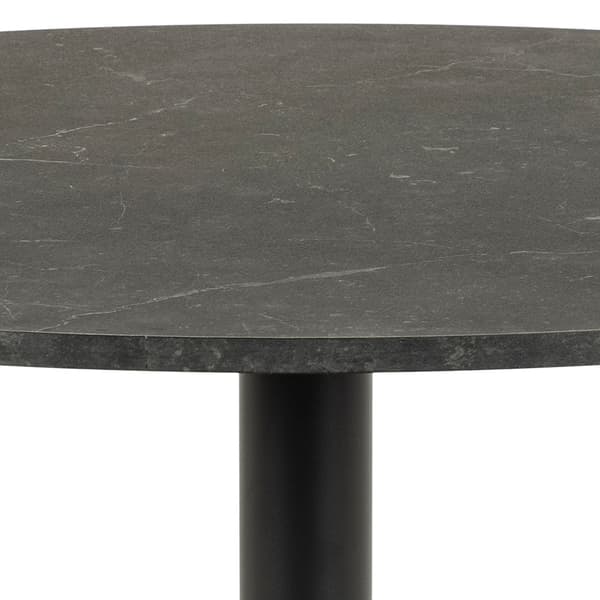 IBIZA spisebord Ø110cm sort.