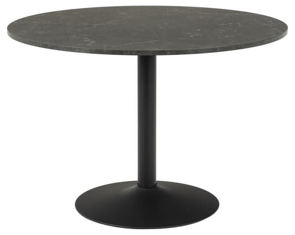 IBIZA spisebord Ø110cm sort.