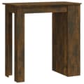 Miniatyrbillede 1 af 9: vidaXL barbord m. opbevaringsstativ 102x50x103,5 cm spånplade røget eg