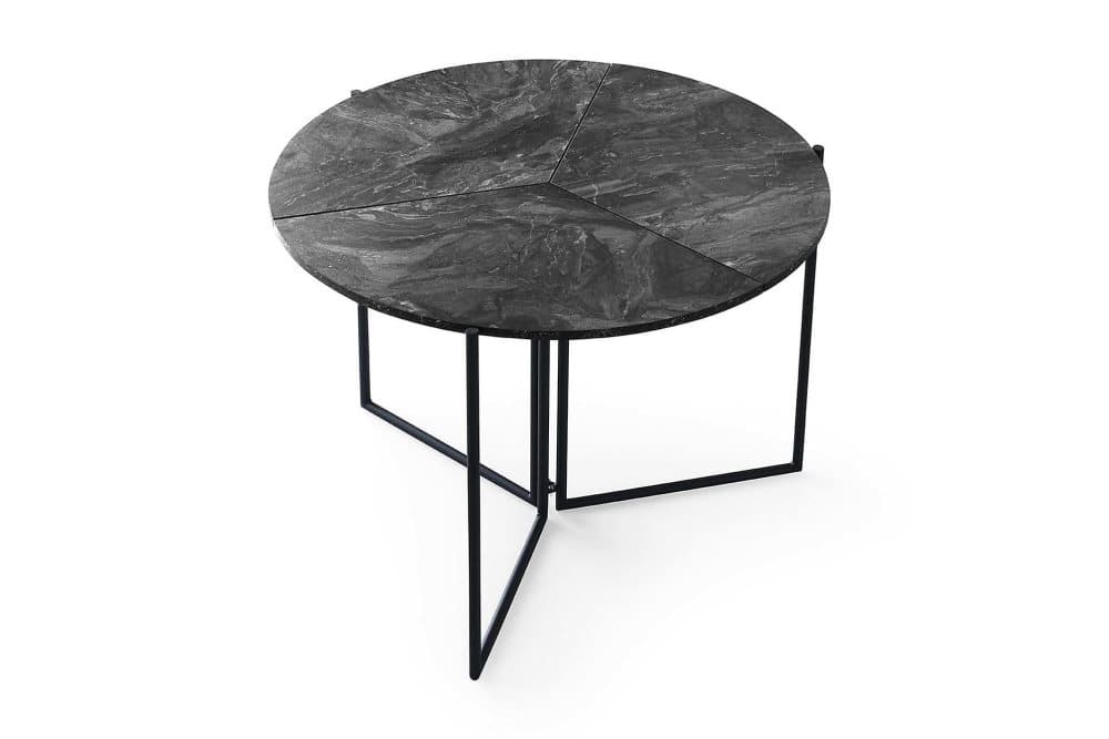 AKYAZI Matbord 100 cm Antracit