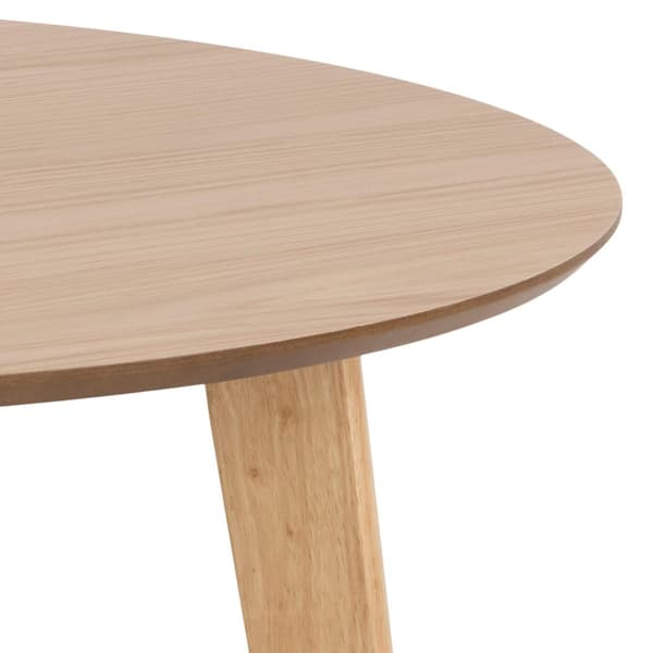 Roxby spisebord Ø105cm eg dekor.