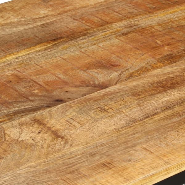 vidaXL Matbord 110x60x76 cm massivt mangoträ