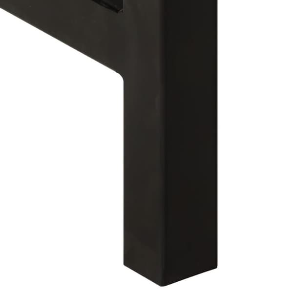 vidaXL Matbord 110x60x76 cm massivt mangoträ