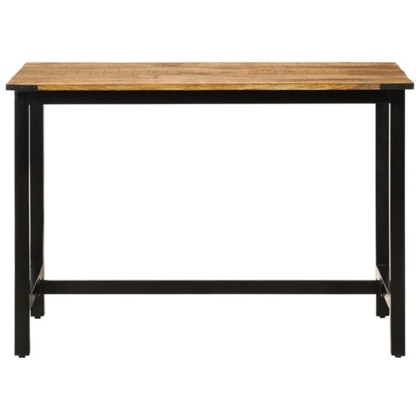 vidaXL spisebord 110x60x76 cm massivt mangotræ
