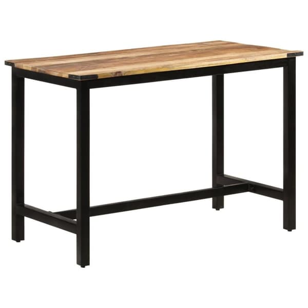 vidaXL spisebord 110x60x76 cm massivt mangotræ