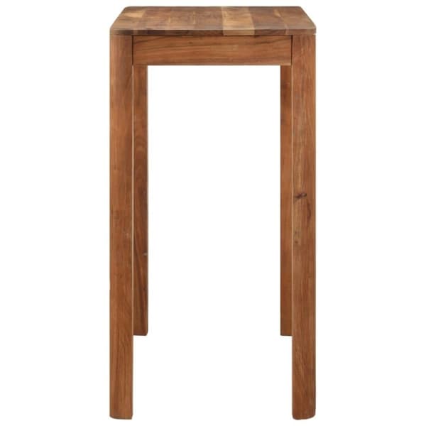 vidaXL Barbord heltre akasie med honningfinish 110x55x106 cm