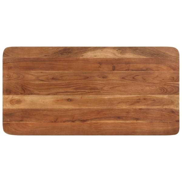 vidaXL Barbord heltre akasie med honningfinish 110x55x106 cm