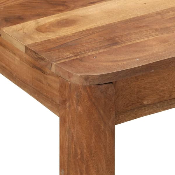 vidaXL Barbord heltre akasie med honningfinish 110x55x106 cm