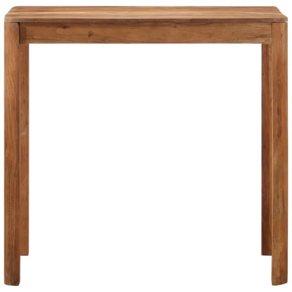 vidaXL Barbord heltre akasie med honningfinish 110x55x106 cm