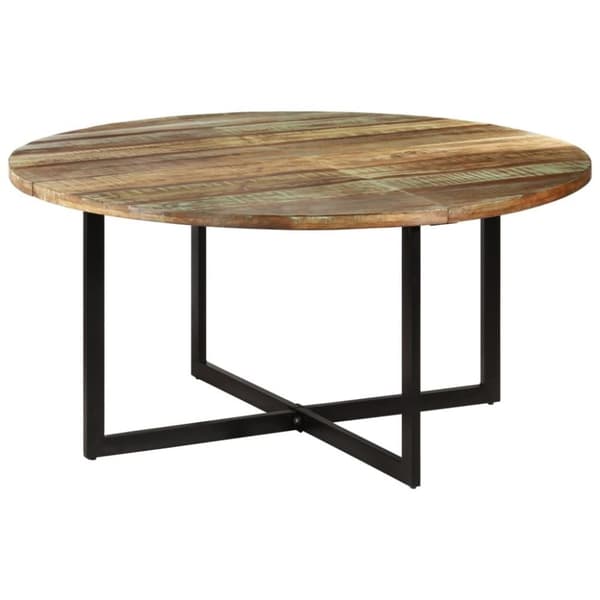 vidaXL Spisebord 150x75 cm gjenvunnet heltre