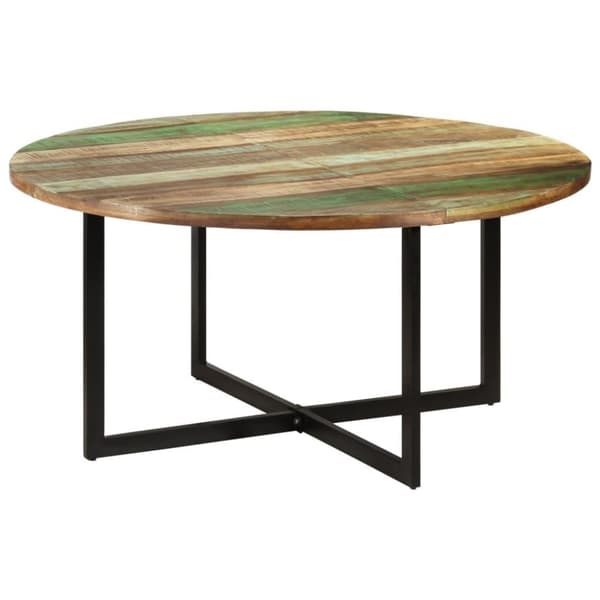 vidaXL Spisebord 150x75 cm gjenvunnet heltre