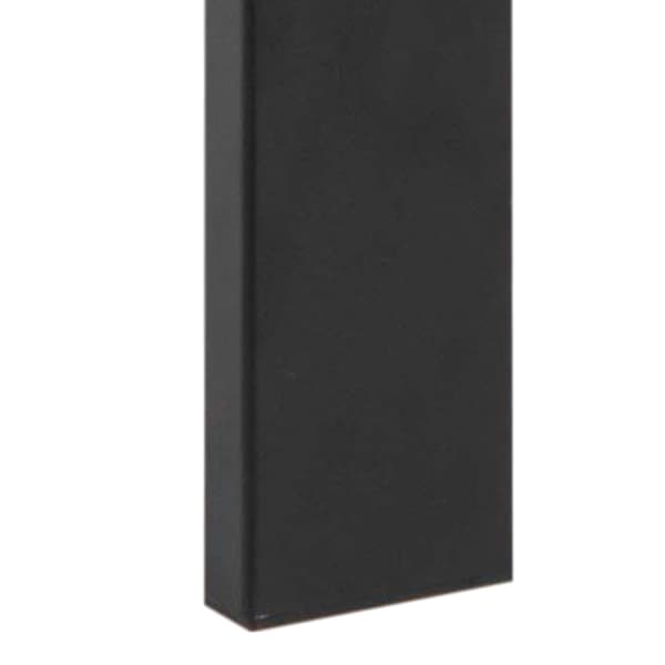 Hummar spisebord 160/240 cm inkl. 2 tilleggsplater svart.