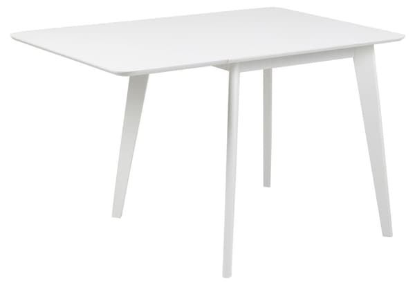Roxby matbord med 1 iläggsskiva vit.