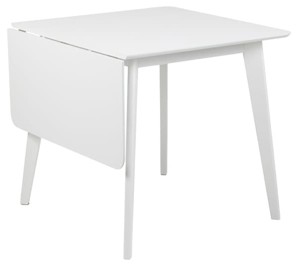 Roxby matbord med 1 iläggsskiva vit.