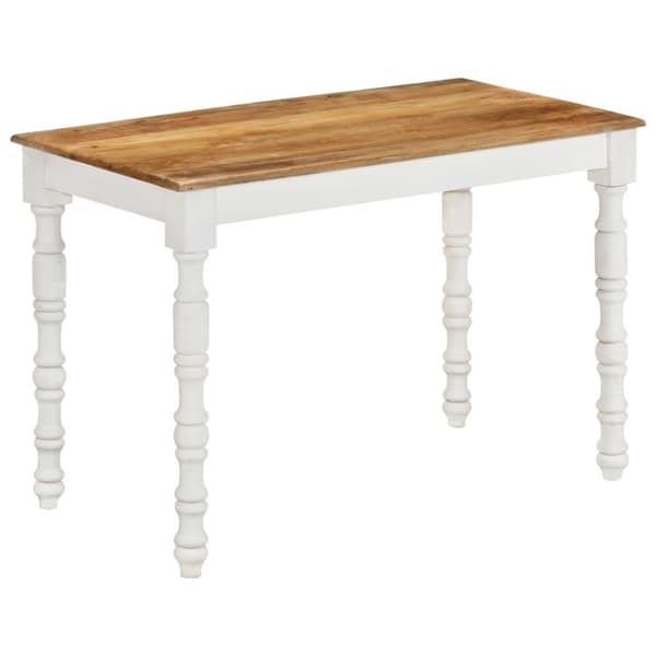 vidaXL spisebord 160x60x76 cm massivt mangotræ