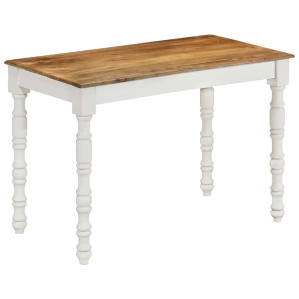 vidaXL spisebord 160x60x76 cm massivt mangotræ