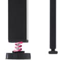 Miniatyrbilde 4 av 8: Spisebord Swansea 120x75x76cm - Industrielt lyst tre, Sonoma eik