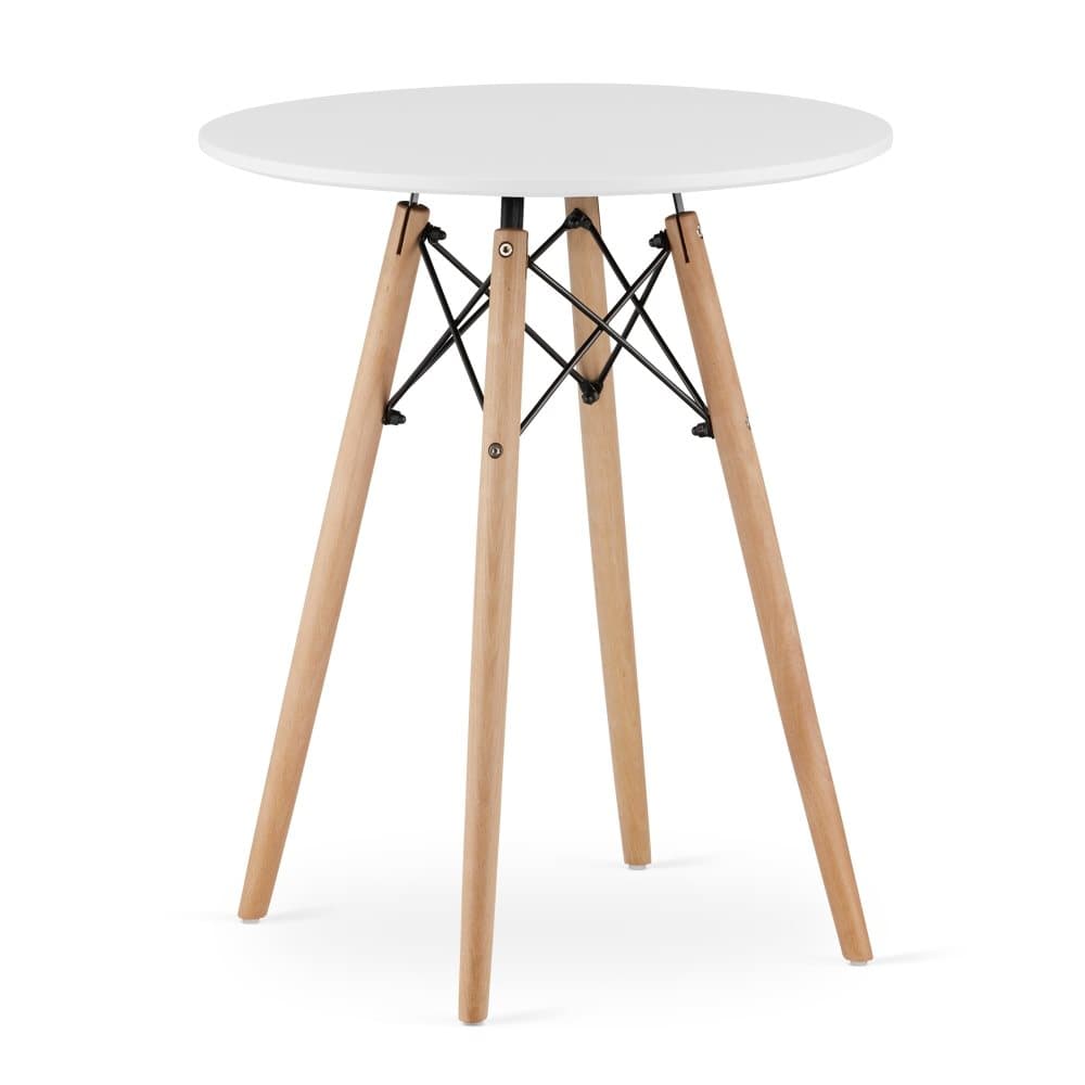TODI Runt bord 60cm - vit