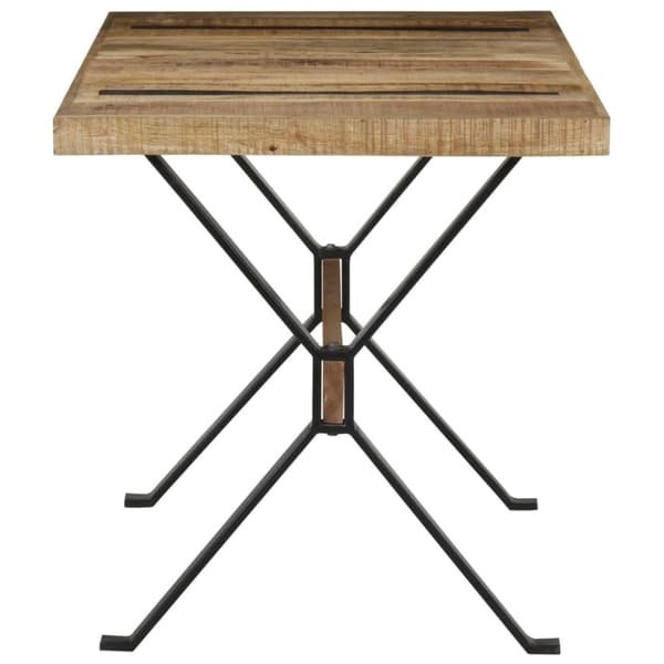 vidaXL spisebord 140x70x76 cm ru mangotræ