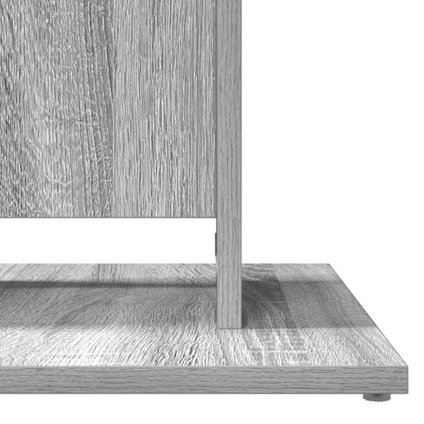 vidaXL bistrobord 60x60x75 cm konstrueret træ grå sonoma-eg