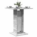 Miniatyrbillede 2 af 8: vidaXL bistrobord 60x60x75 cm konstrueret træ grå sonoma-eg