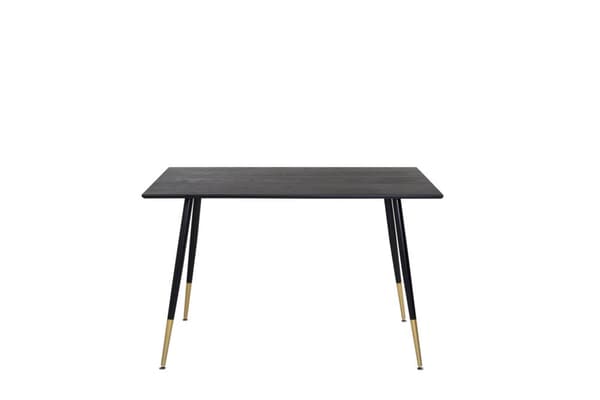 Dipp matbord 85x120cm svart.