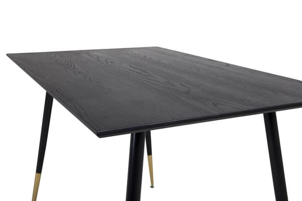 Dipp matbord 85x120cm svart.