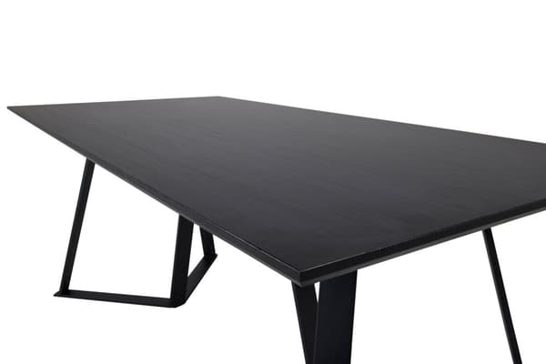 Marina spisebord 90x180cm svart .