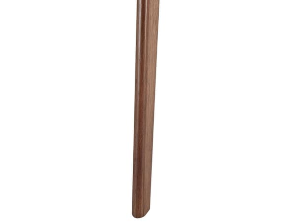Ruokapöytä tumma puu 150 x 81 x 90 cm MDF kumipuu 6 hengelle suorakulmio perinteinen retro