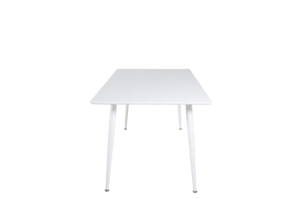 Polar spisebord 90x180cm hvid.