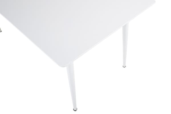 Polar spisebord 90x180cm hvid.