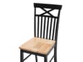 Miniatyrbilde 9 av 11: Spisegruppe Svart Lyst tre 74 x 120 x 75 cm 4 stoler Klassisk stil Kjøkken Spisestue