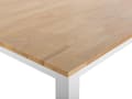Miniatyrbilde 5 av 7: Spisebord Lyst Tre Hvit 75 x 150 x 90 cm Treben Bordplate Kjøkkenbord