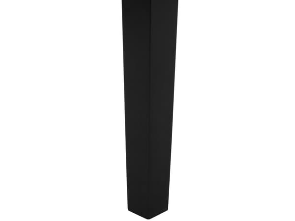 Spisebord Lyst Tre Svart 75 x 150 x 90 cm Treben Bordplate Kjøkkenbord