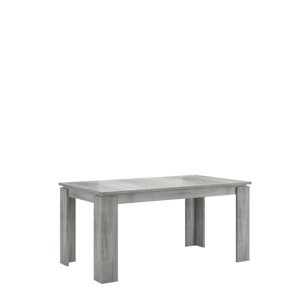 Titan matbord 160/200 cm inkl. tillägsskivor grå.
