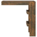 Pikkukuva 3 / 11: vidaXL Baaripöytä seinälle savutammi 102x45x103,5 cm tekninen puu