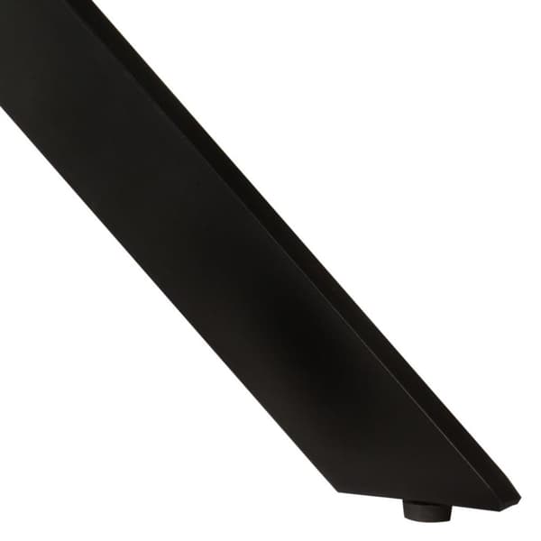 vidaXL spisebord Ø110x78 cm massivt genbrugstræ og stål