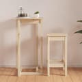 Miniatyrbilde 4 av 8: vidaXL Barbord 60x60x110 cm heltre furu